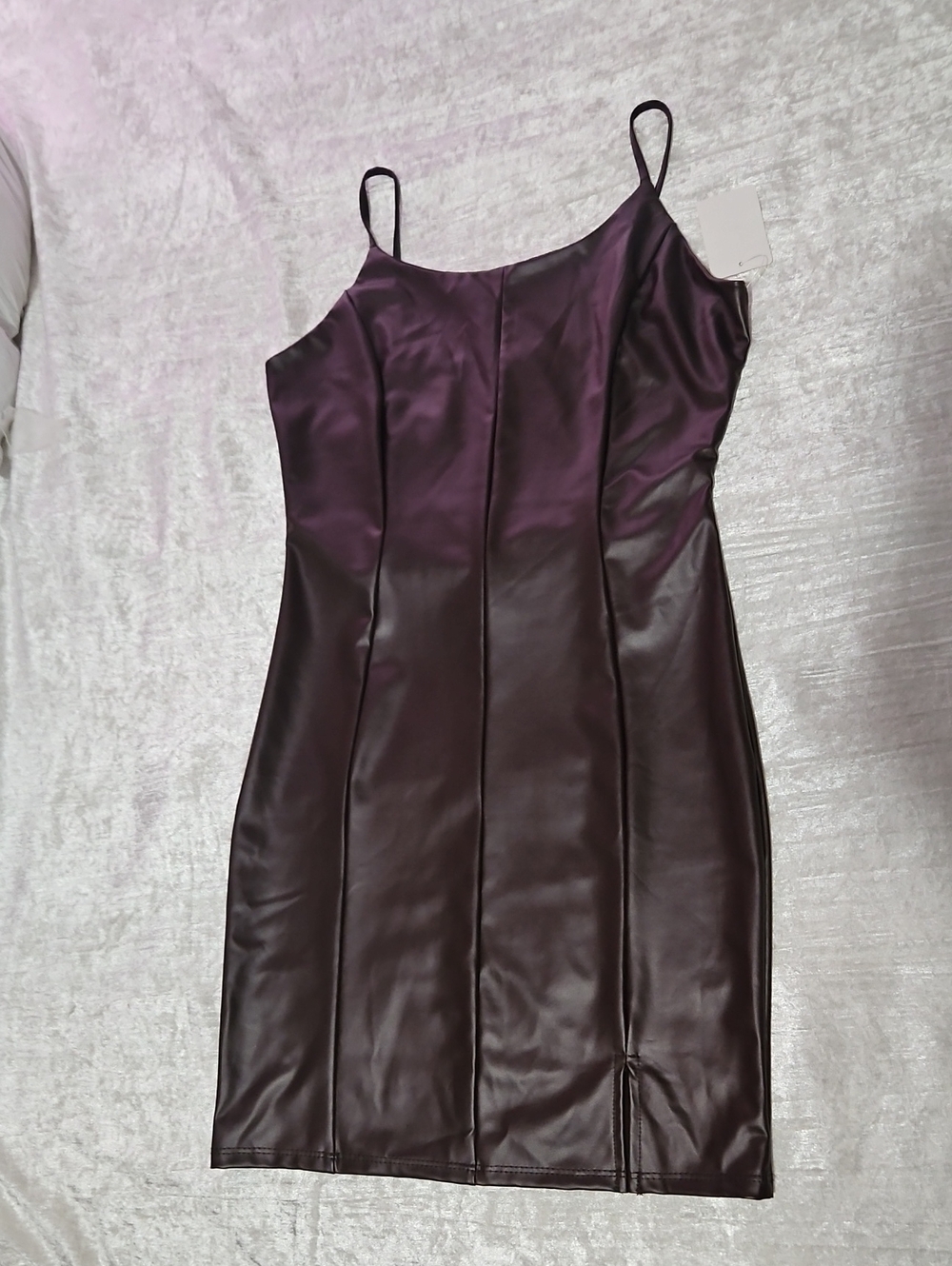 Brown Spaghetti Strap Dress